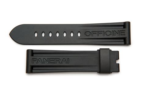 bracelet panerai caoutchouc|panerai accessories.